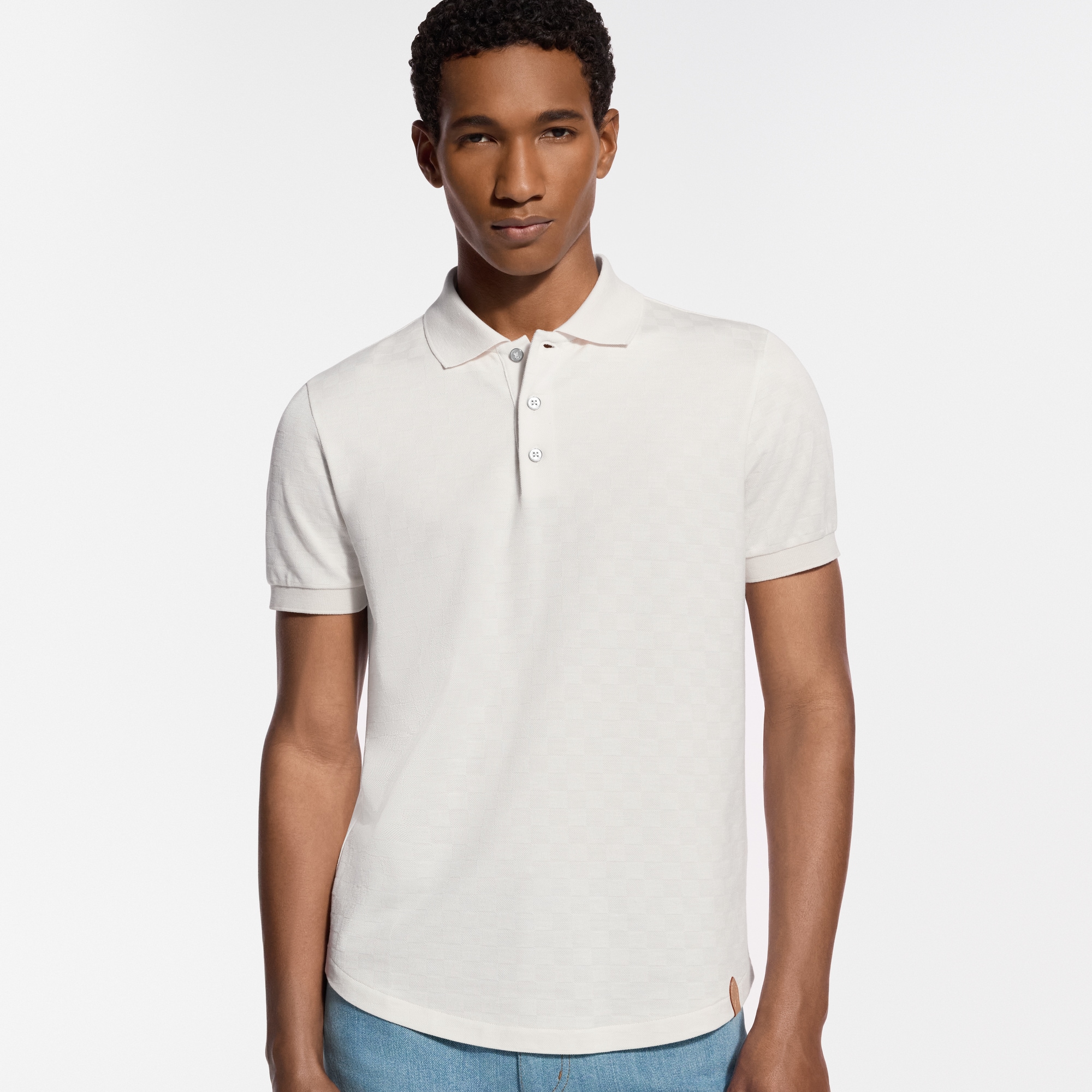 シルクコットン ダミエ ピケポロシャツ ｜ルイ・ヴィトン 公式サイト